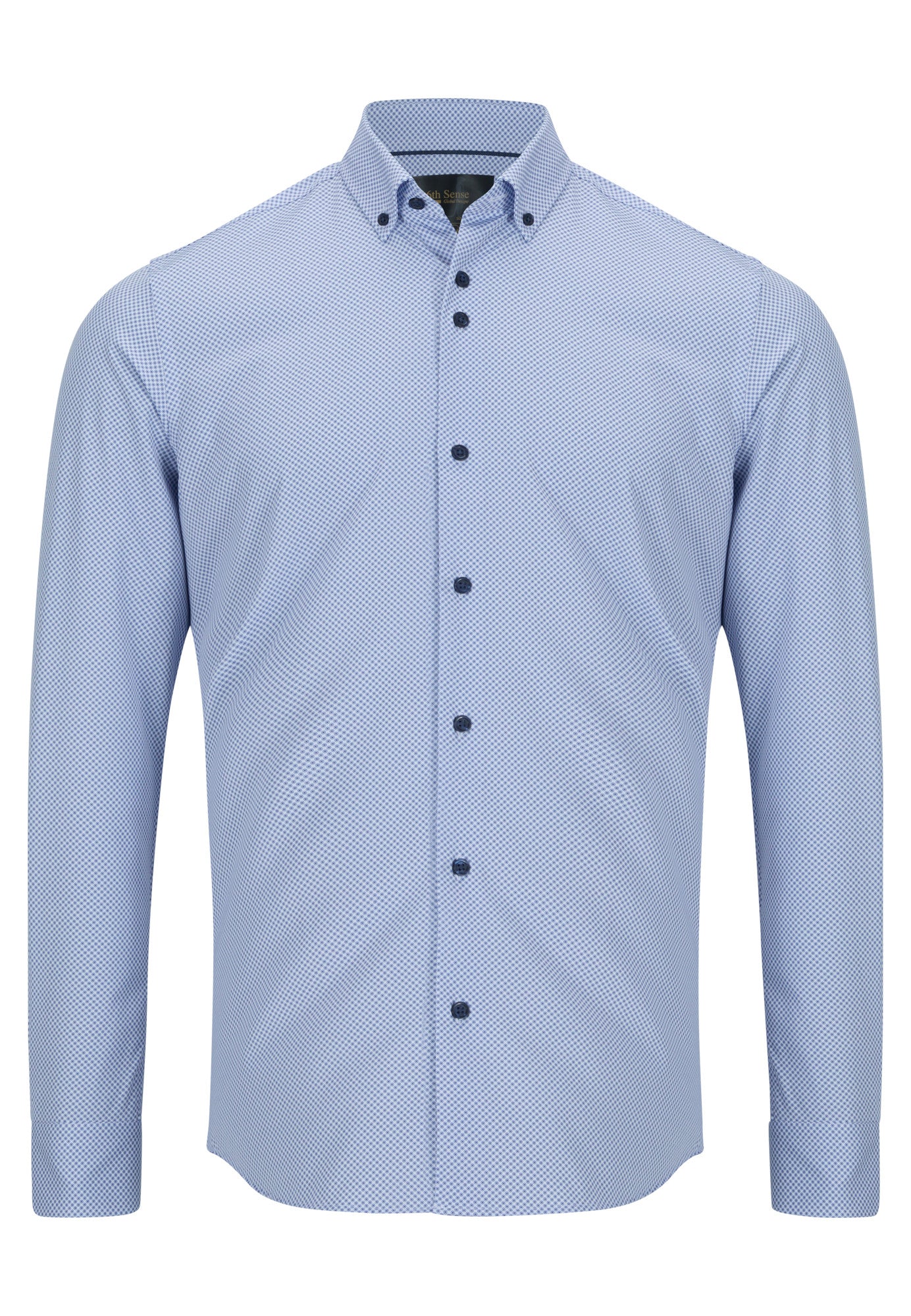 6TH SENSE 6th Sense White/Blue Circle Shirt White/Blue front view