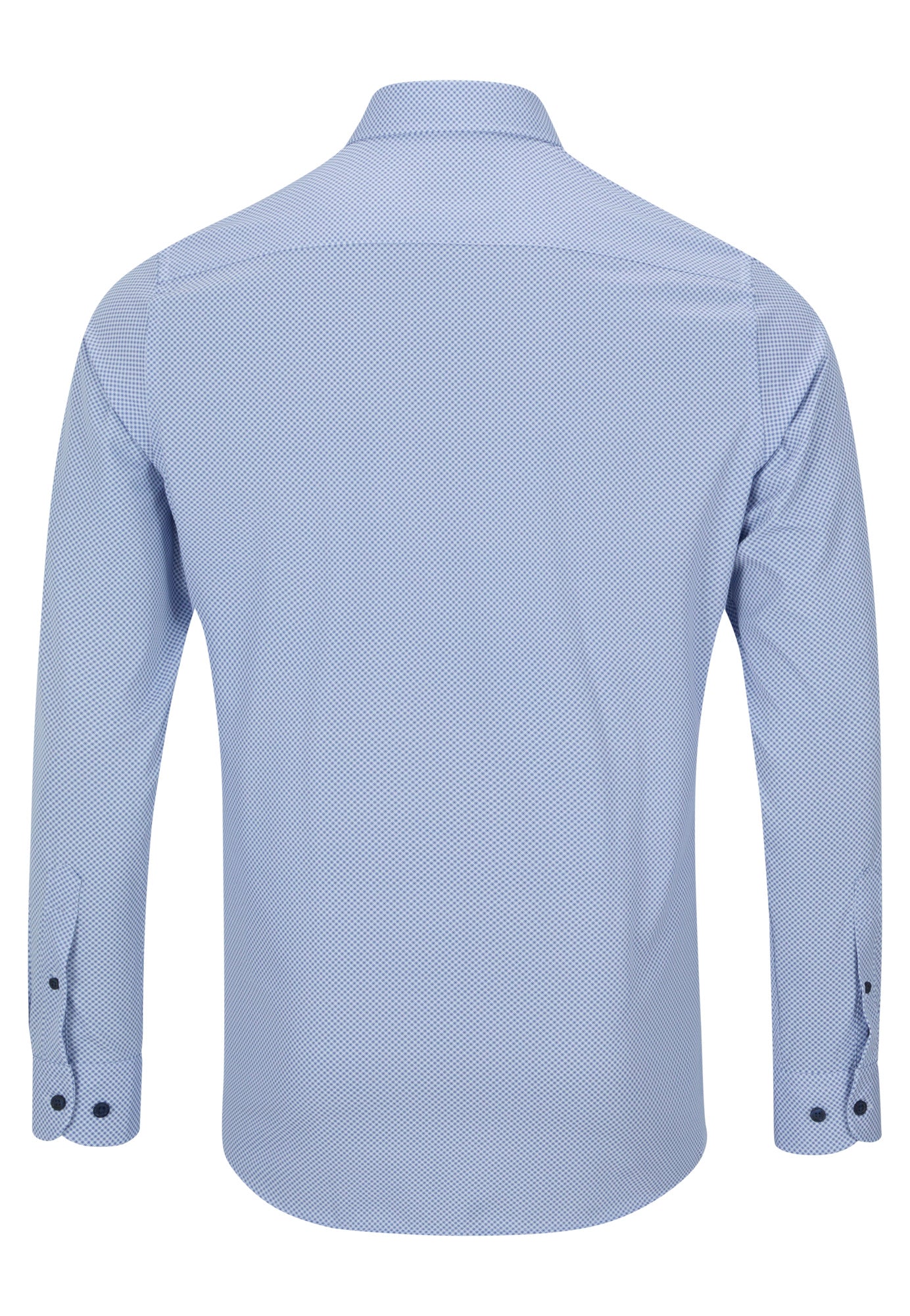 6TH SENSE 6th Sense White/Blue Circle Shirt White/Blue model front view