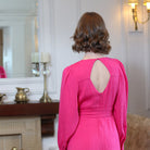 RANT & RAVE LADIES Bela Magenta Midi Dress Magenta detail view