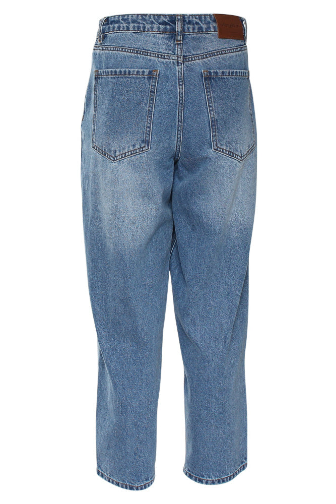 Rant & Rave Bobby Barrel Jean Mid Blue, back view