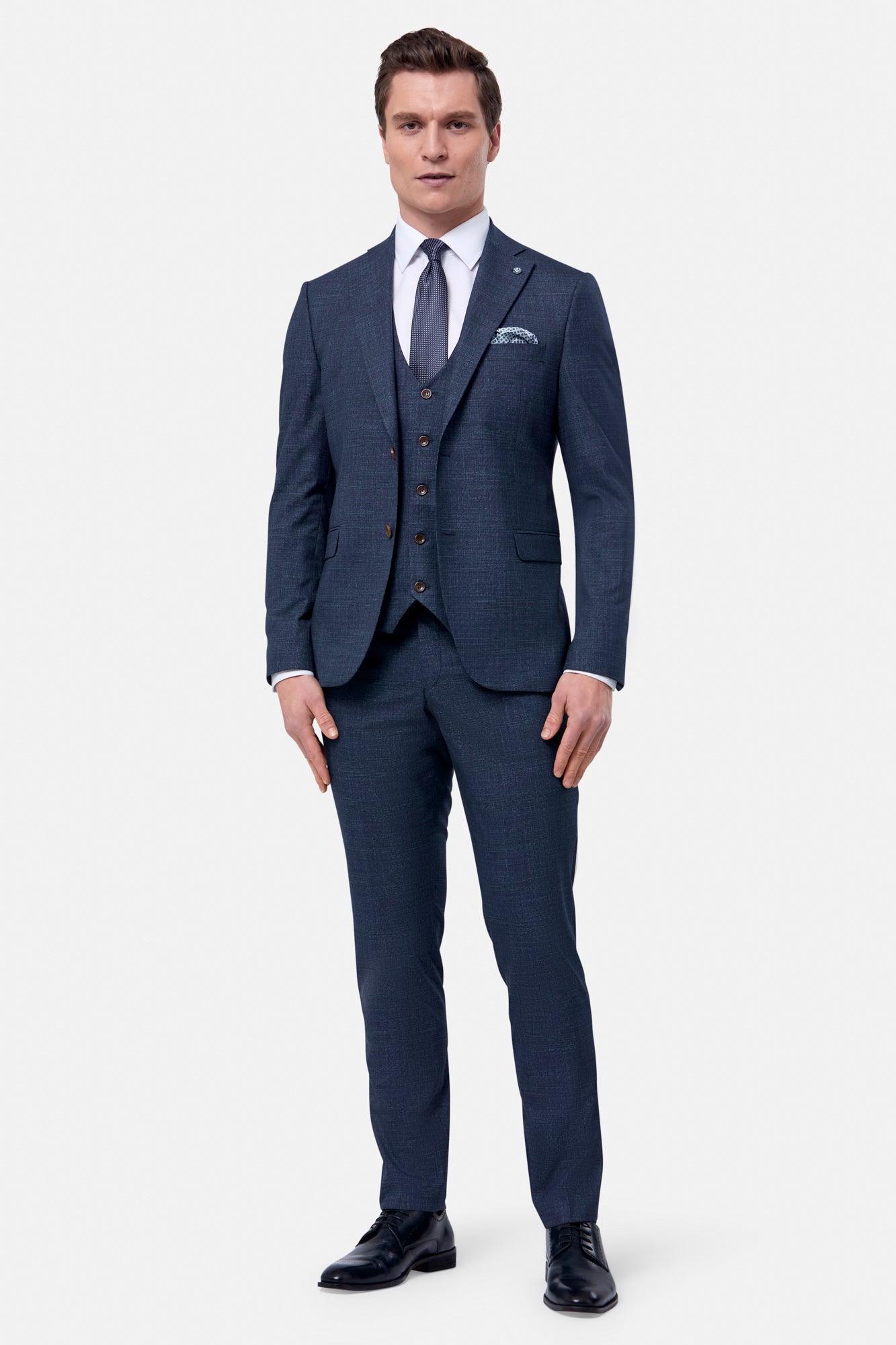 Ross 3 Piece Navy Suit