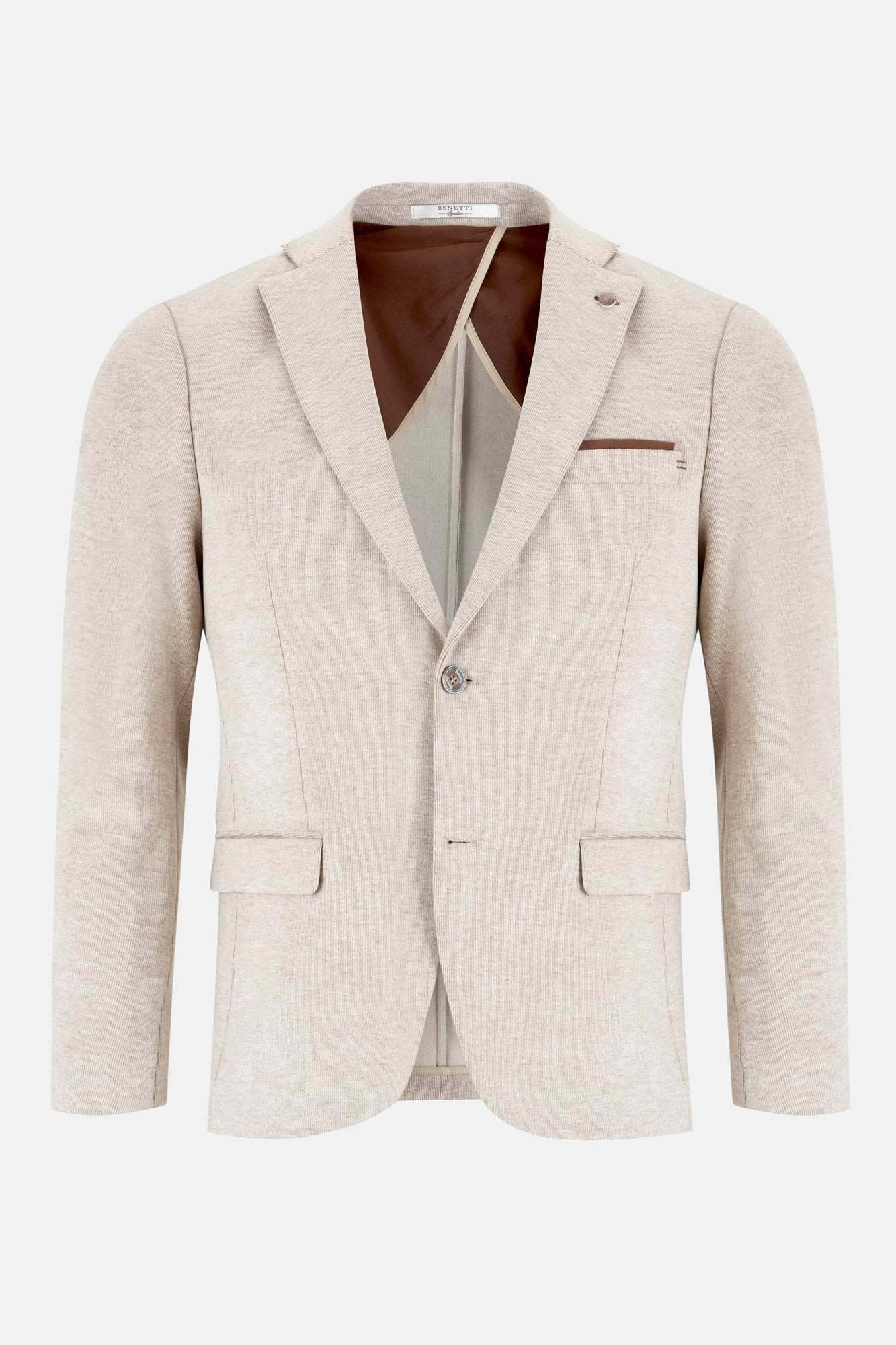 BENETTI Alfie Stone Blazer Stone front view