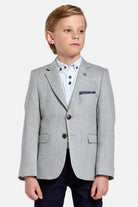 Benetti Boyswear Harry Boys Sage Blazer Sage back view