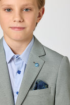 Benetti Boyswear Albert Boys Sage Blazer Sage side view