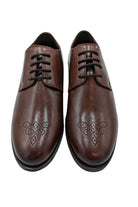 Benetti Boyswear Boys Conor Shoe COGNAC detail view