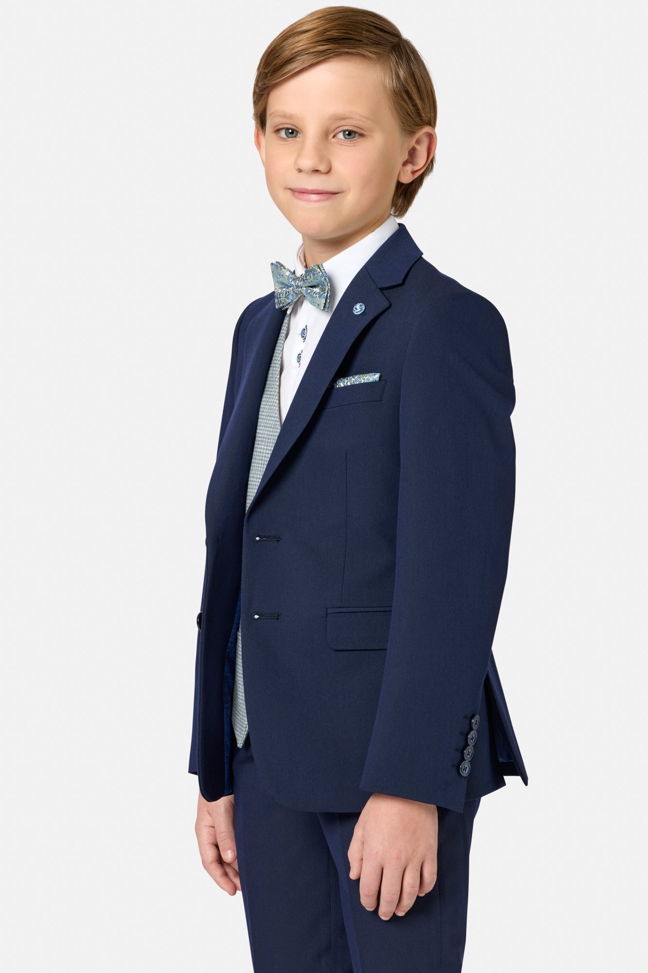 Benetti Boyswear Boys Lucas Sage Waistcoat Sage back view