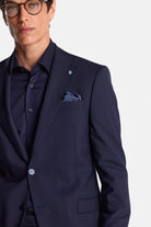 BENETTI Brad Tapered Fit Navy Shirt Navy alternate view