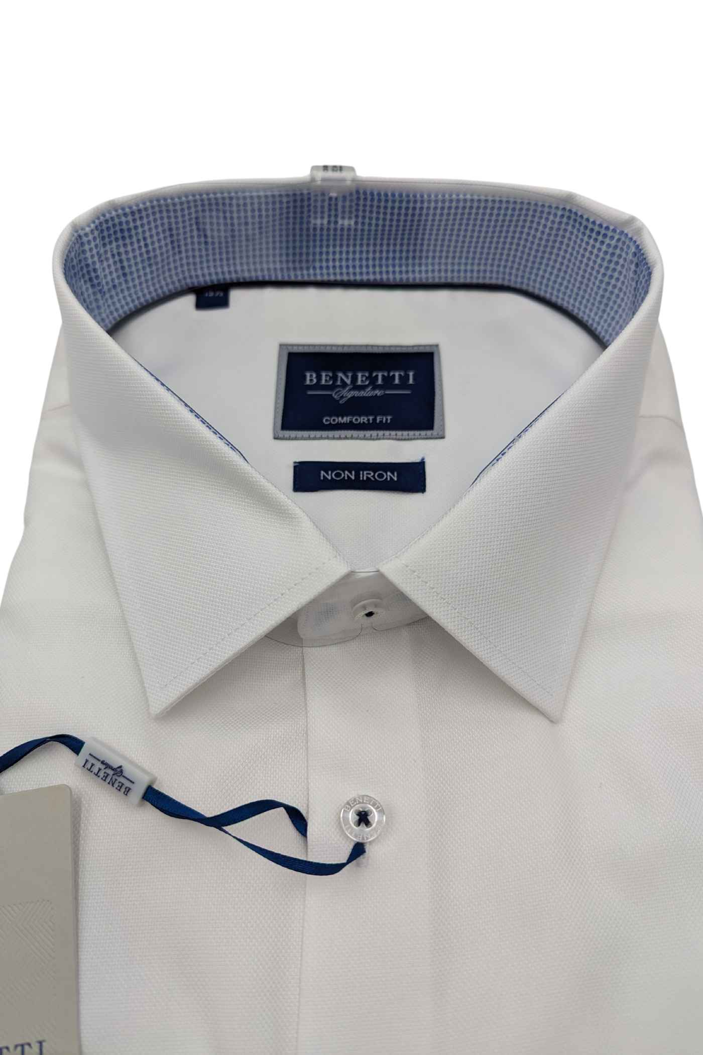 Brad Comfort Fit White Shirt