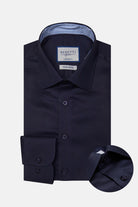 BENETTI Brad Tapered Fit Navy Shirt Navy detail view