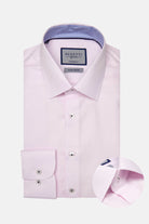BENETTI Brad Comfort Fit Pink Shirt PINK model front view