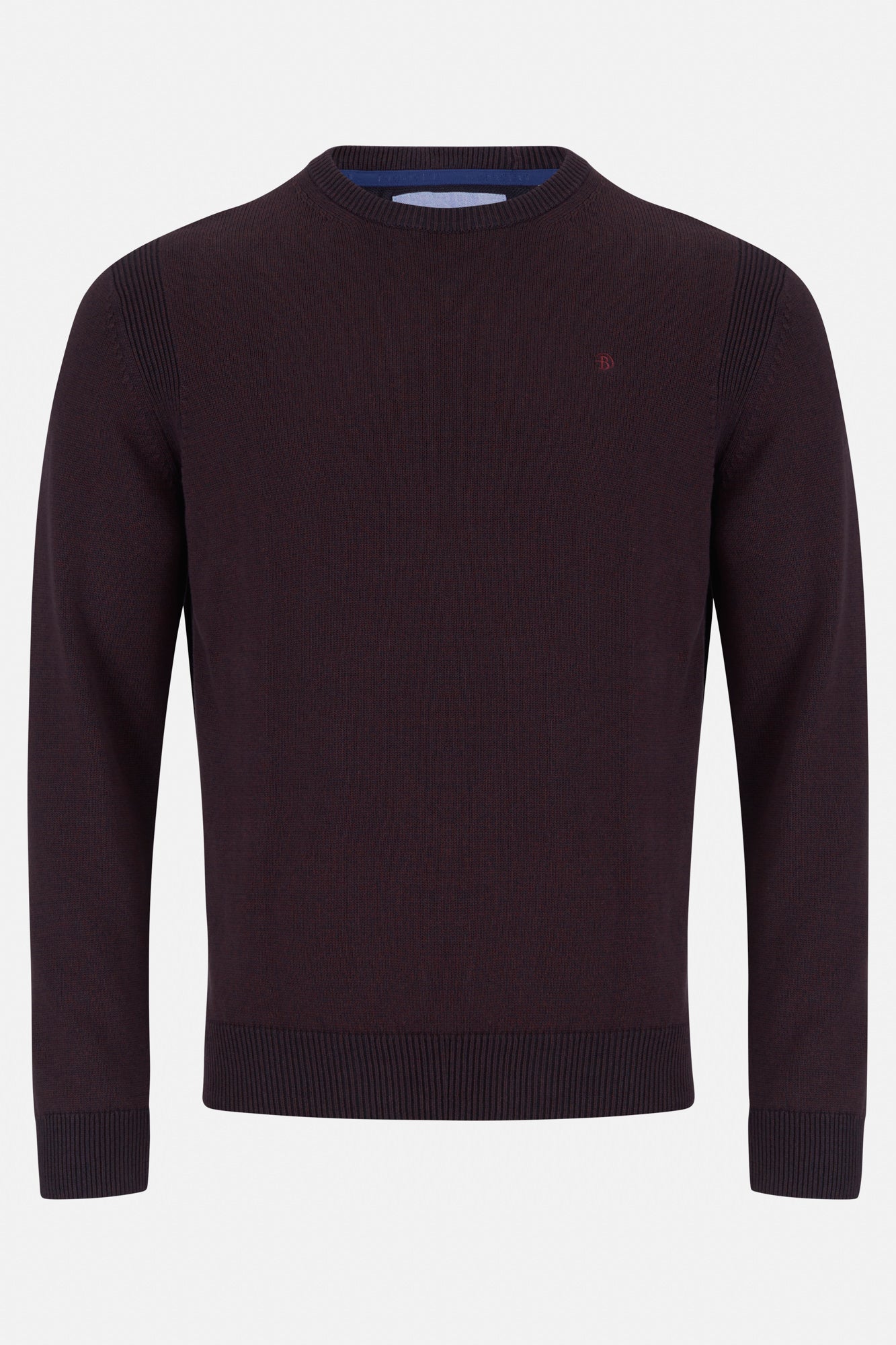 Brosna Crew Neck  Bordo Knit