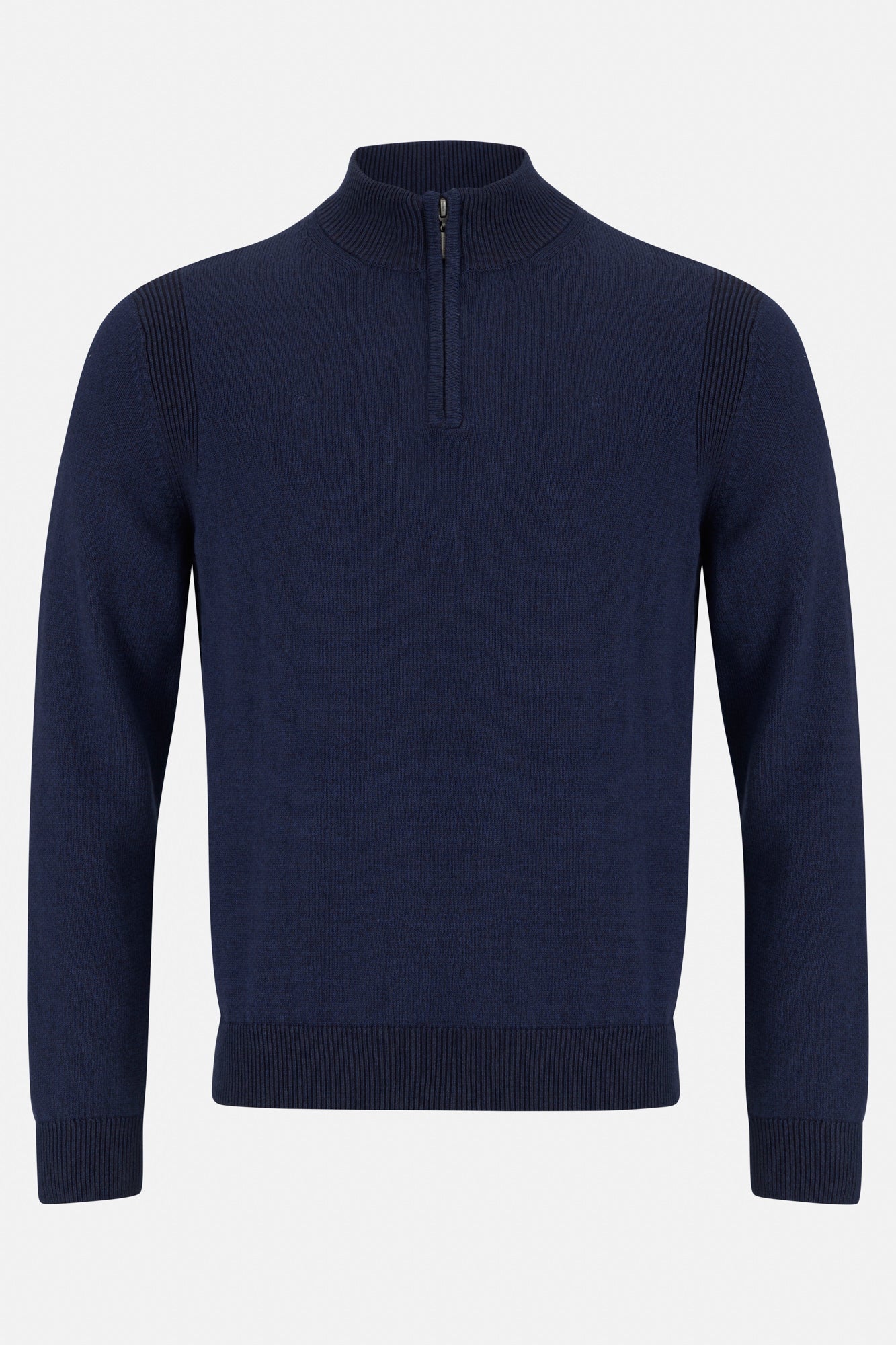 Bronsa 1/4 Zip Indigo Knit