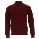 Kenrow Menswear Caleb Ruby Half Zip Ruby detail view