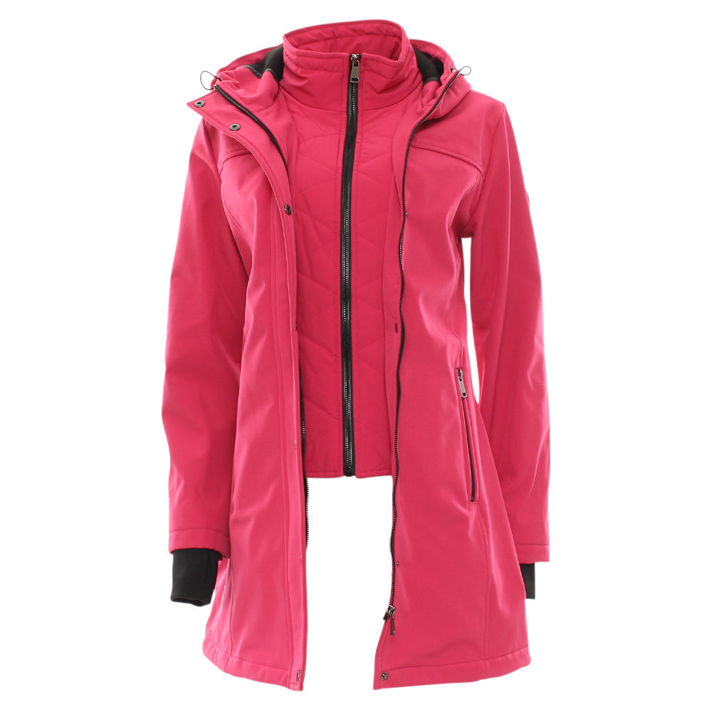 Relax & Renew Camilla Cerise Pink Coat