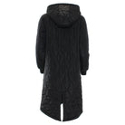 RANT & RAVE LADIES Relax & Renew Casey Longline Black Coat BLACK side view