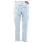 RANT & RAVE LADIES Cassidy Mom Ice Blue Jeans ICE BLUE back view