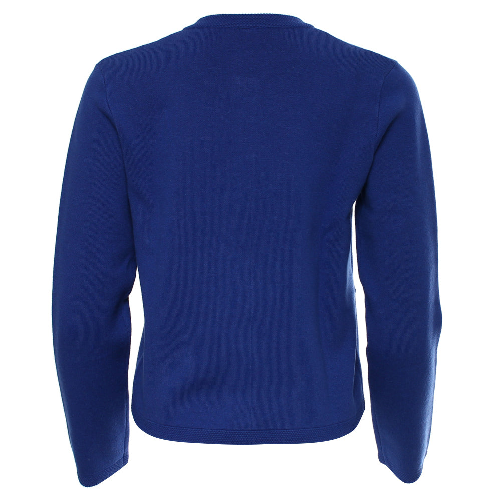 RANT & RAVE LADIES Chantelle Blue Cardigan Blue side view