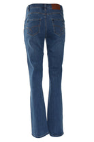 RANT & RAVE LADIES Clodagh Bootcut Mid Blue Jean MID BLUE back view