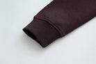 Ribbed cuff on the sleeve of the 6th Sense Cloud Hybrid Full Zip Plum Jacket