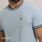 Kenrow Menswear Cormac Sky Tee SKY back view