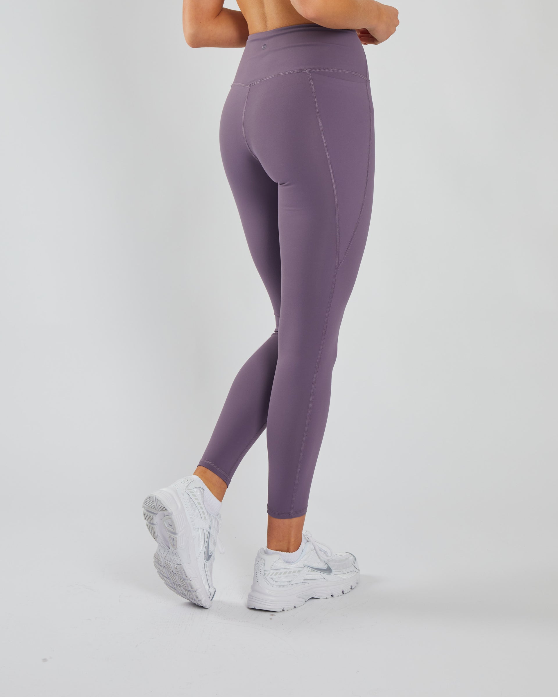 Ladies Cyrus High Rise Lavender Dust Pant-Back View