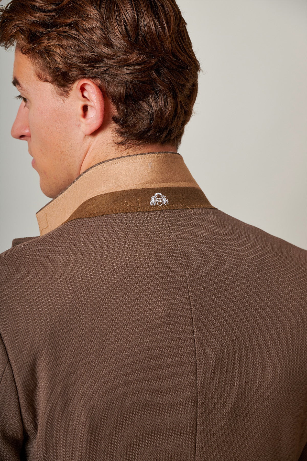 Men's HM5 Tan Jacket-Collar View