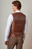 MARC DARCY HM5 Tan Waistcoat TAN detail view