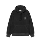 Carhartt WIP Hooded Helix Sweatshirt-Black / Porphyry Black / Porphyry front view