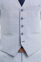 Men's Caridi Sky Waistcoat-Design View