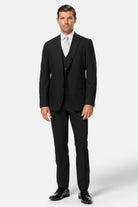 BENETTI Carnaby Lester Fit Black Waistcoat BLACK side view