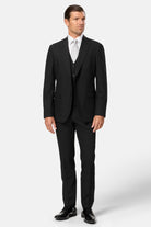 BENETTI Carnaby Lester Fit Black Waistcoat BLACK detail view