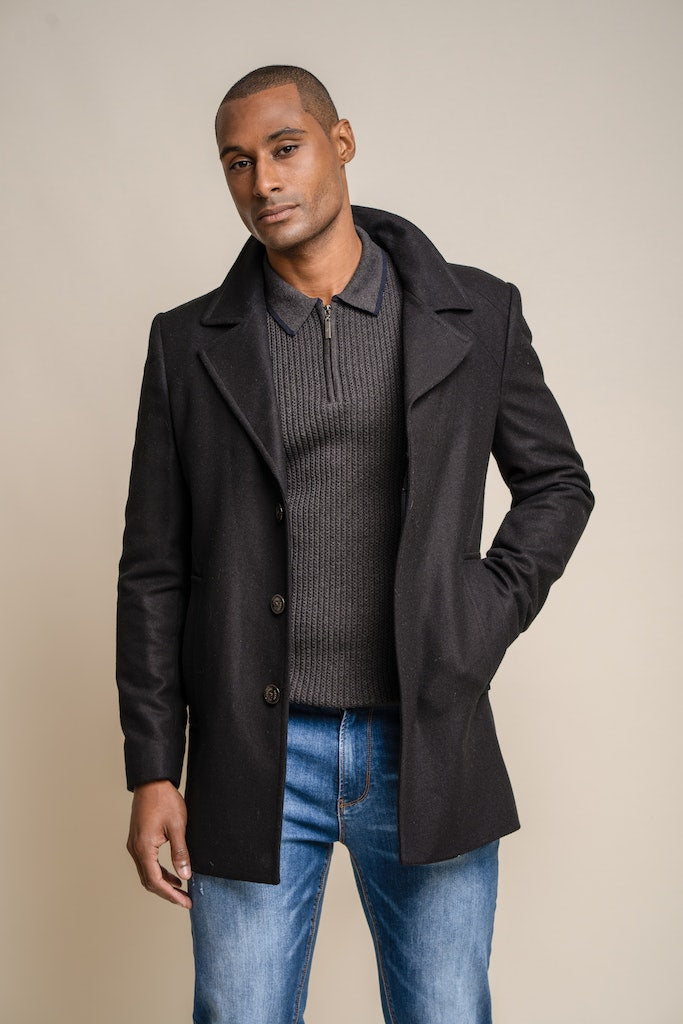 Nelson Black Coat