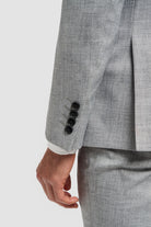 House of Cavani Malibu Grey Blazer GREY back view