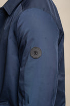 House of Cavani Barracuda Navy Coat Navy back view