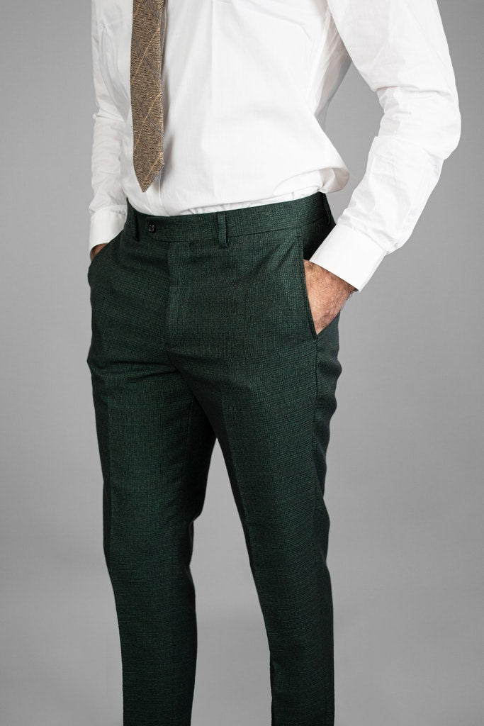 House of Cavani Caridi Olive Trousers Olive front view
