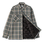Carhartt WIP Cronyn Shirt Jacket-Cronyn Check Dark Navy Cronyn Check  Dark Navy flat front view