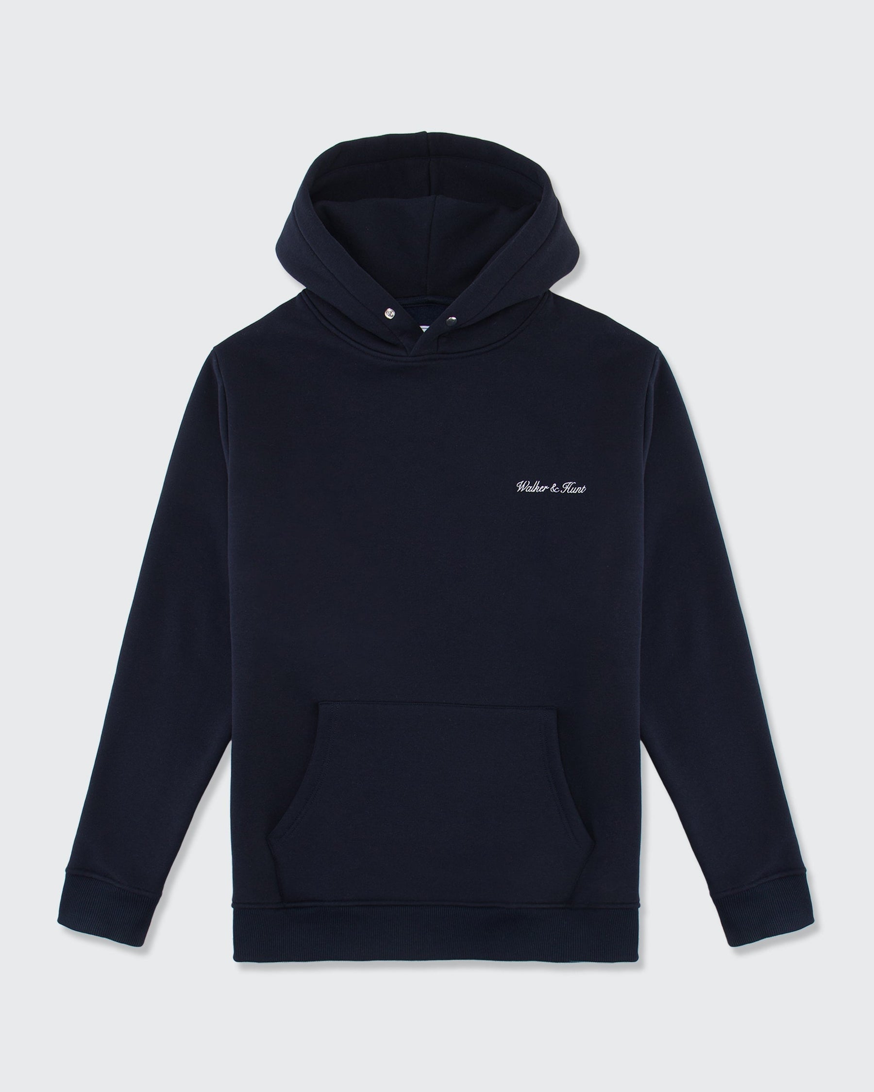 Script Navy Hoodie