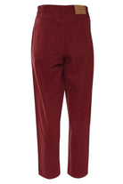 RANT & RAVE LADIES Diane Rosewood Coloured Jeans ROSEWOOD side view