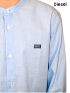 DIESEL KIDS Don Boys Sky Blue Grandfather Shirt SKY BLUE detail view
