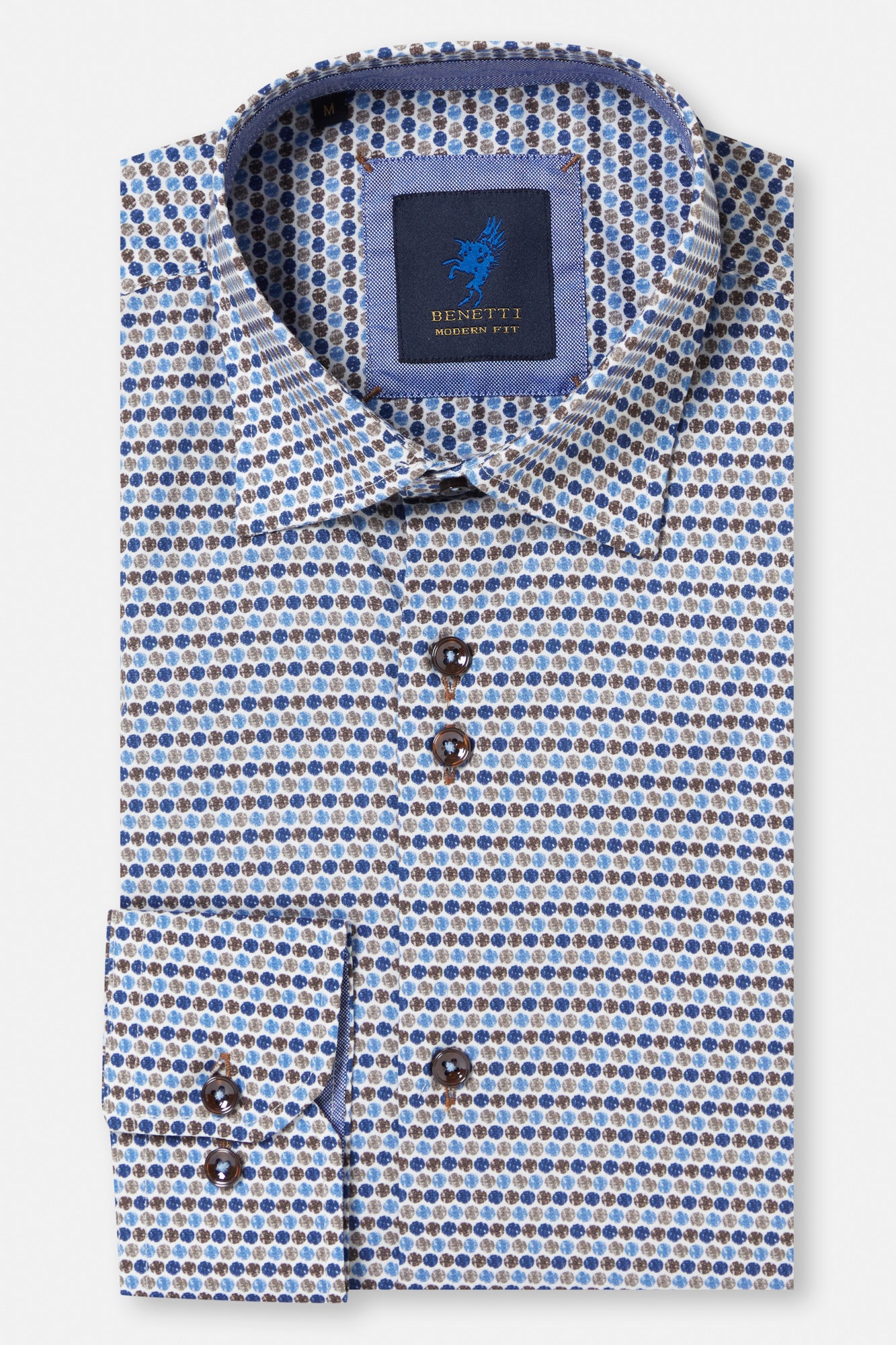 BENETTI David Stone Shirt Stone front view