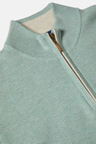 BENETTI Dawson 1/4 Zip - Sage Sage model front view