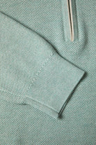 BENETTI Dawson 1/4 Zip - Sage Sage detail view