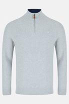 BENETTI Dawson 1/4 Zip - Silver Silver front view
