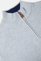 BENETTI Dawson 1/4 Zip - Silver Silver model front view