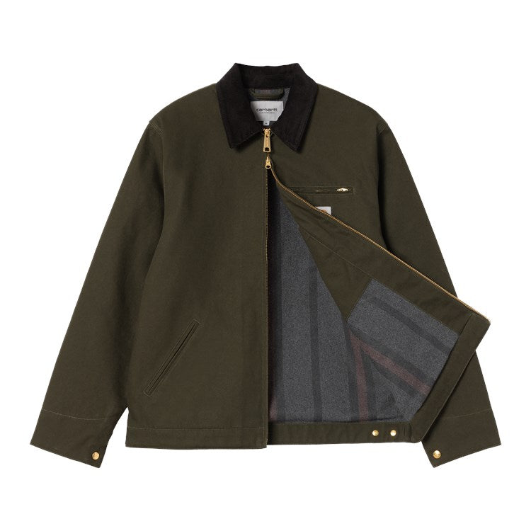 Detroit Jacket-Olive/Black-Inside lining view