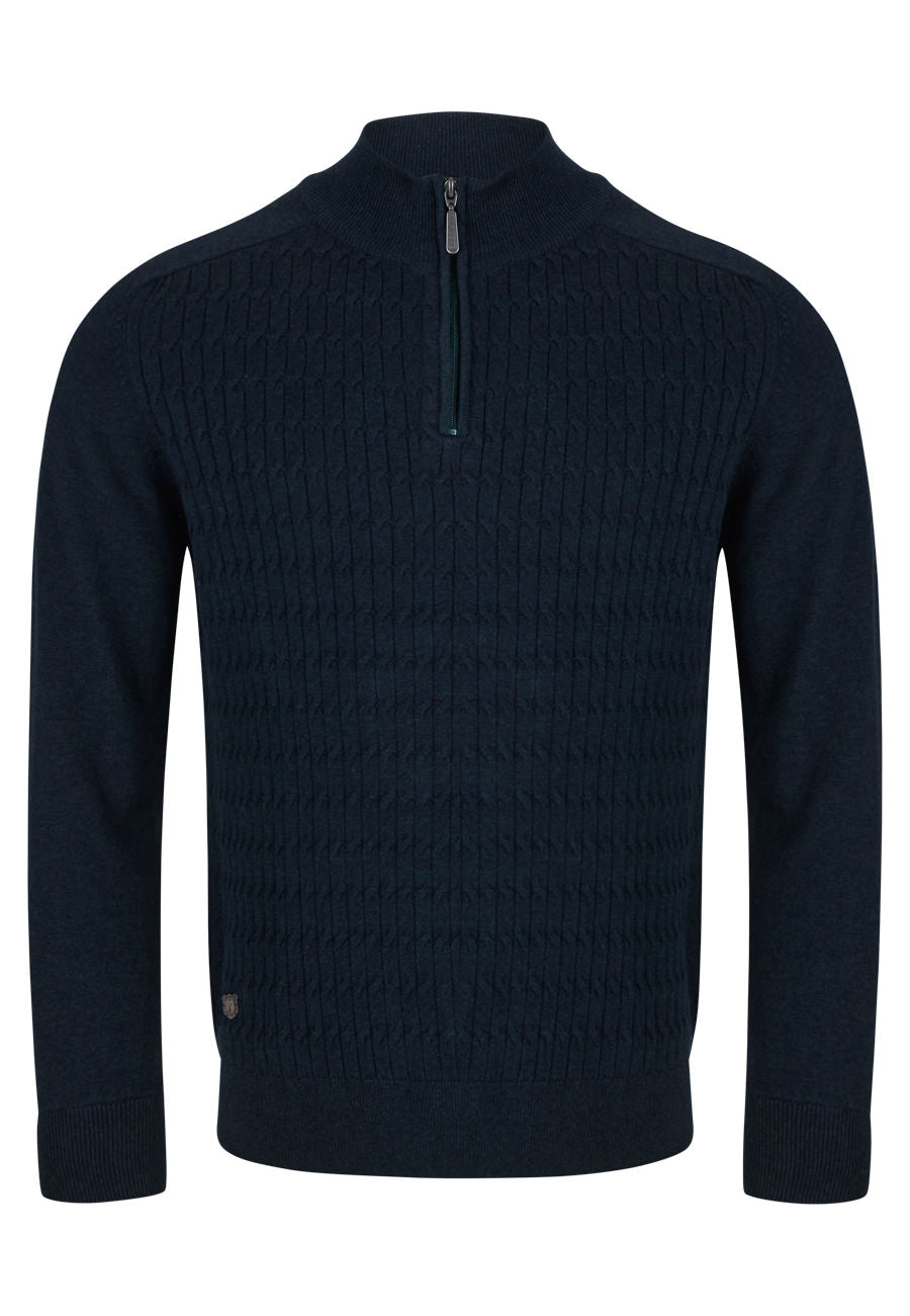 Diego 1/4 Zip - Vert Green