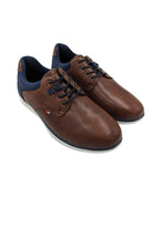 6TH SENSE Dolphin Brown Lace Up Shoe Brown front view