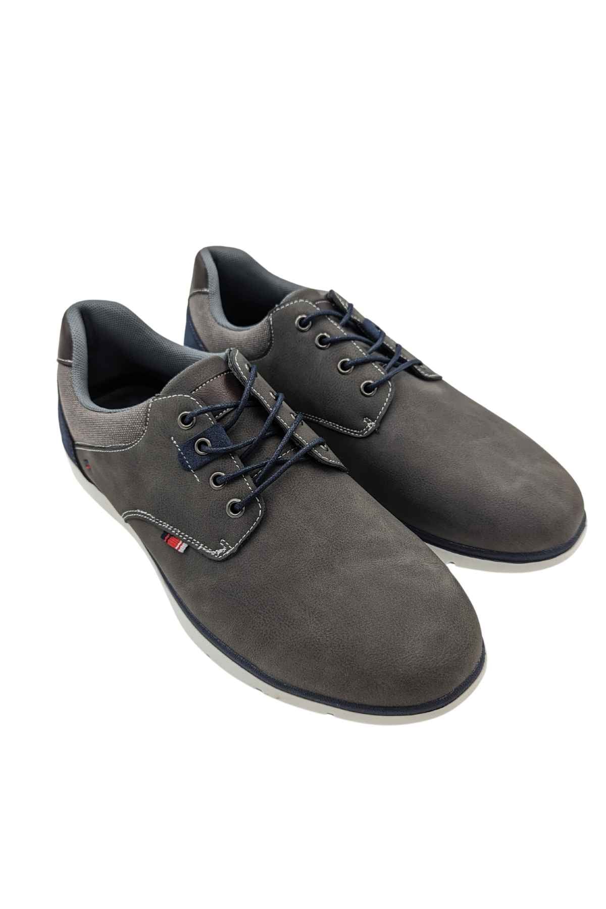 Dolphin Grey Lace Up Shoe