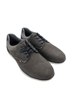 6TH SENSE Dolphin Grey Lace Up Shoe GREY front view