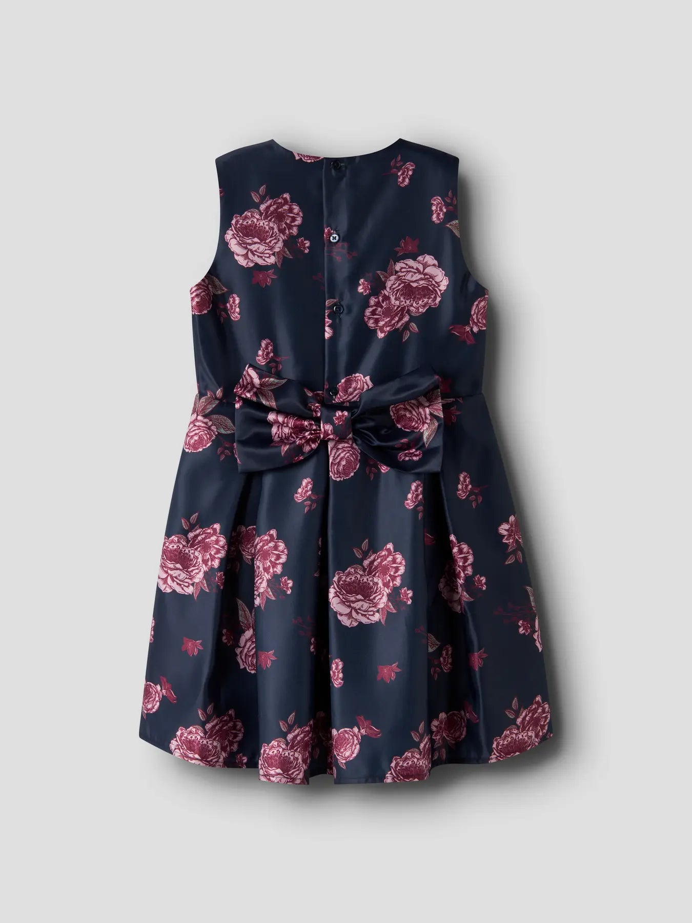 NAME IT Bemille Spencer Dress Navy Blazer model front view